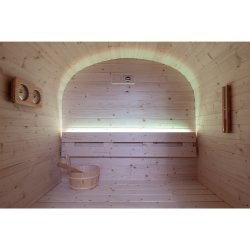 Sauna Ga&iuml;a Urban - Spruce FS med 6 kw elovn